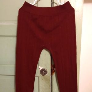 Fleece leggings